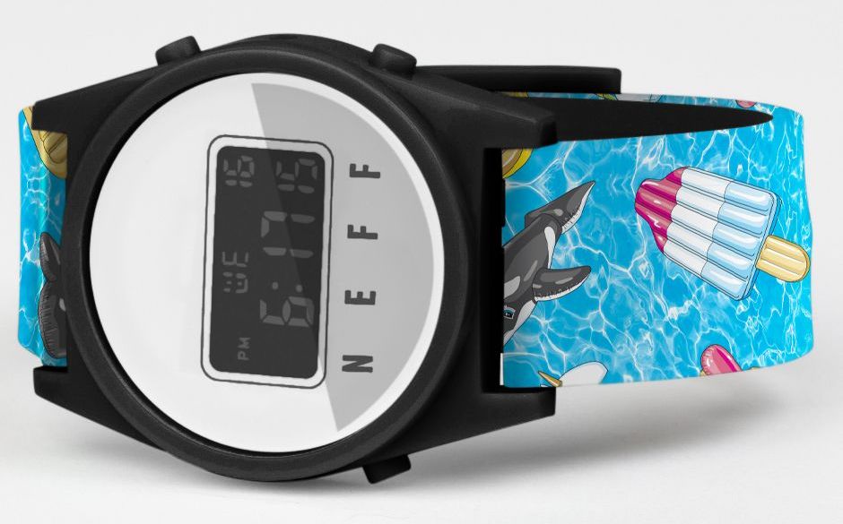 Neff daily 2024 digital watch