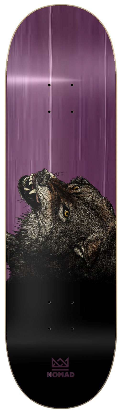 deska NOMAD THE WOLF DECK Purple