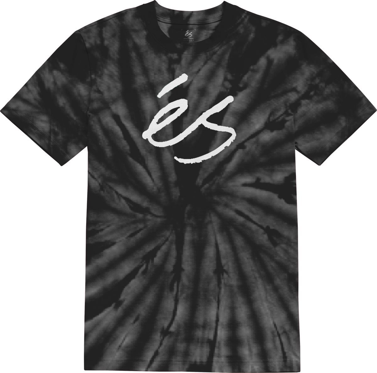 pánské triko éS SCRIPT TYE DYE TEE Black