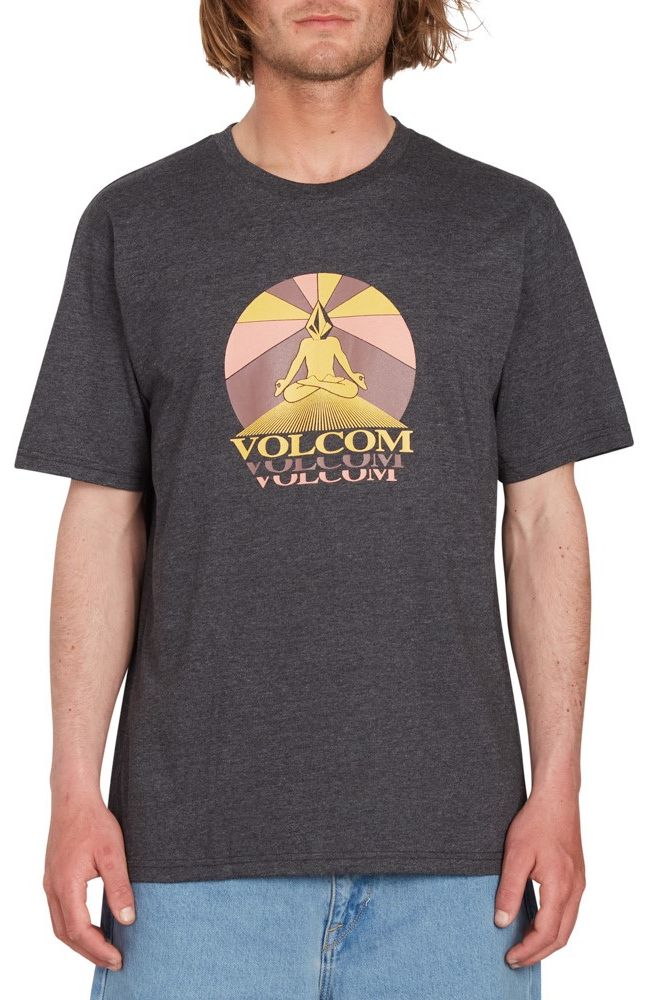 pánské triko VOLCOM MR BLISSER TEE Heather Black