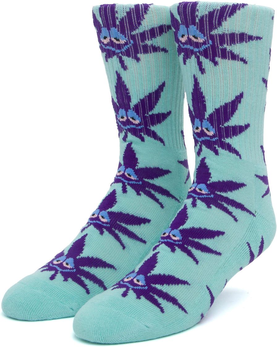 ponožky HUF GREEN BUDDY CREW SOCKS Mint