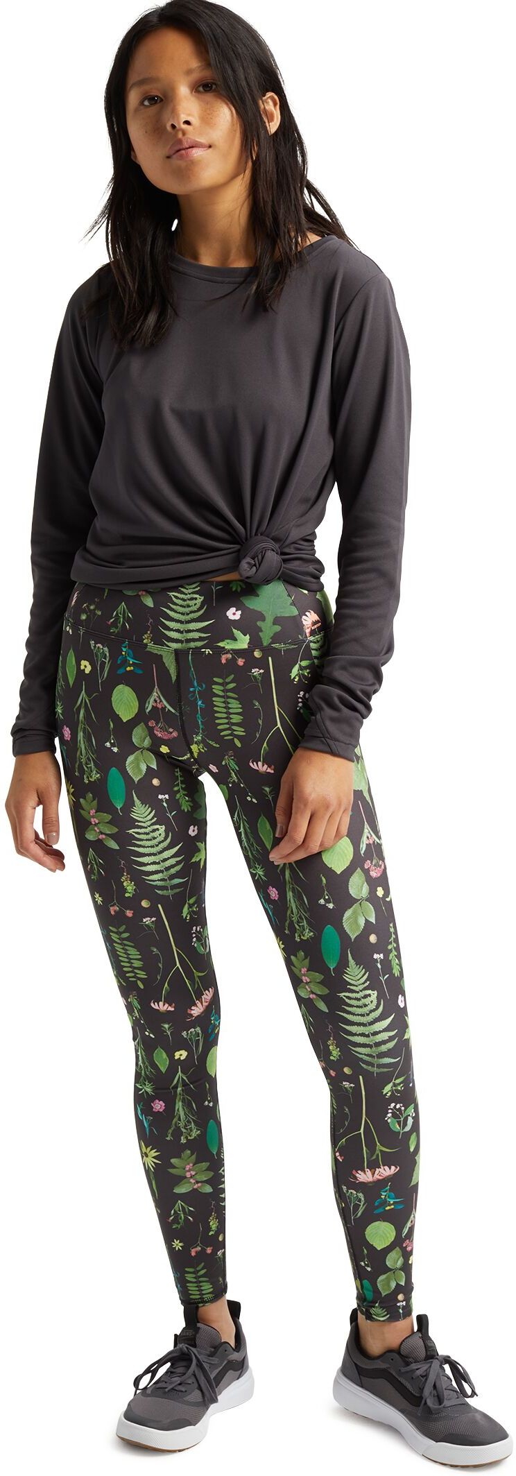 Dámské legíny Burton LUXEMORE LEGGING Phantom Oakledge Floral