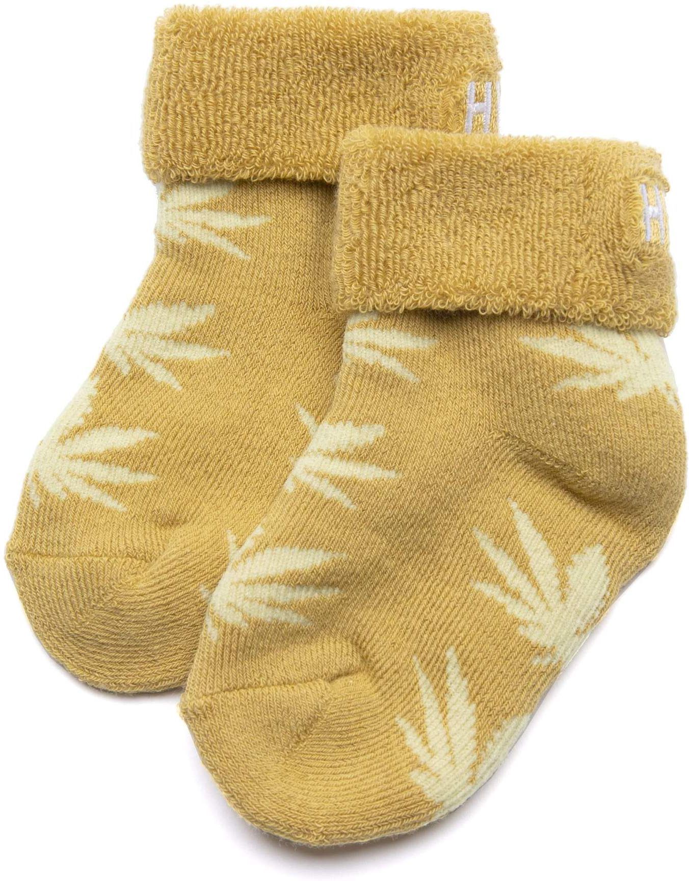 D tske pono ky Huf BABY SEEDS 3 PACK SOCKS Gold