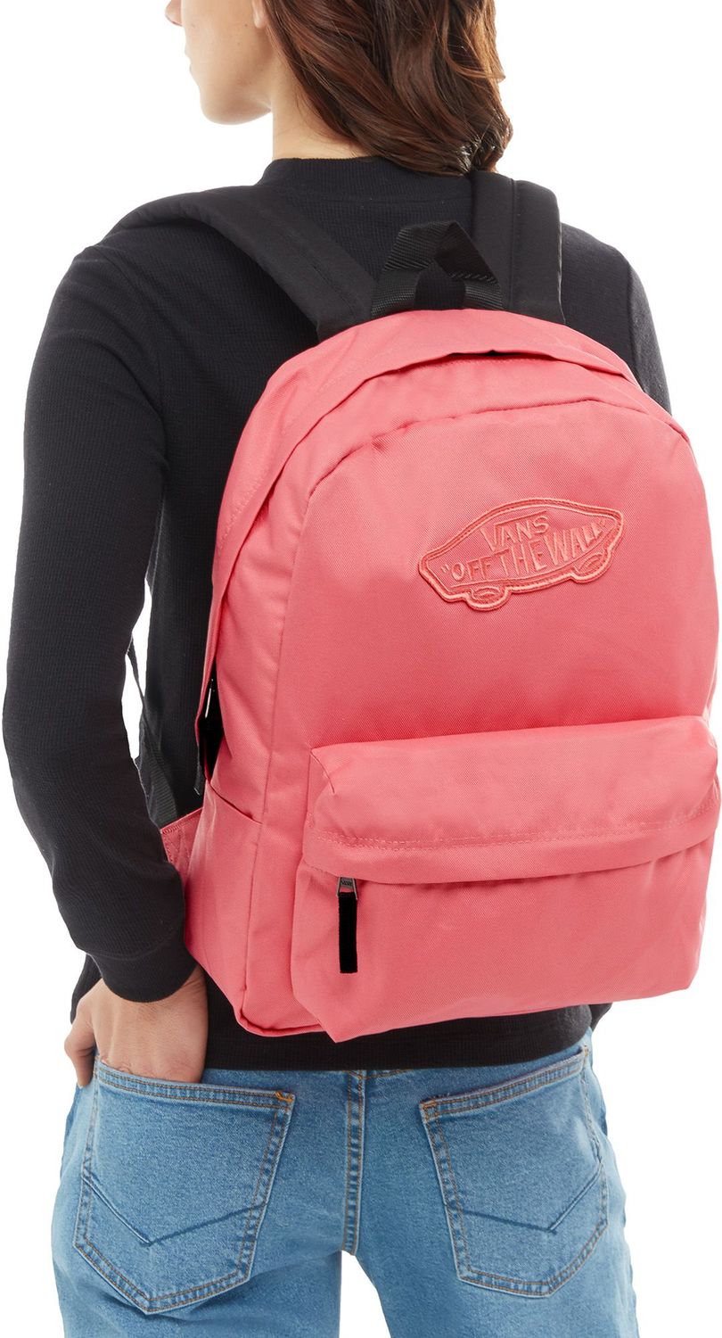 Vans realm shop backpack desert rose