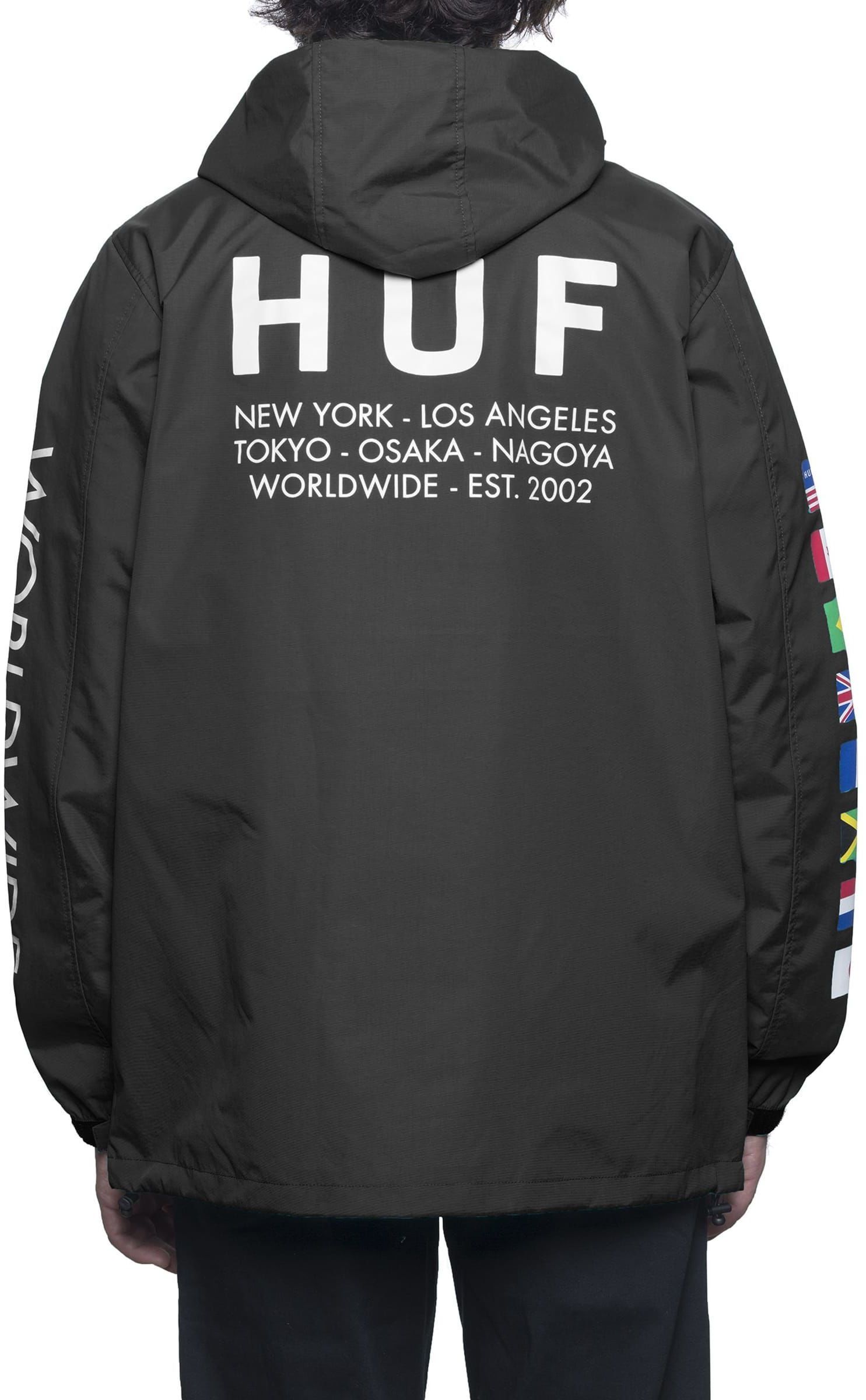 Huf regional tour deals anorak black