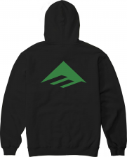PURE TRIANGLE HOODIE Black